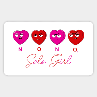 Solo Girl Sticker